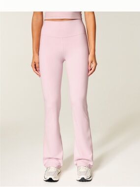 Gilly Hicks Dusty Pink Flare Leggings